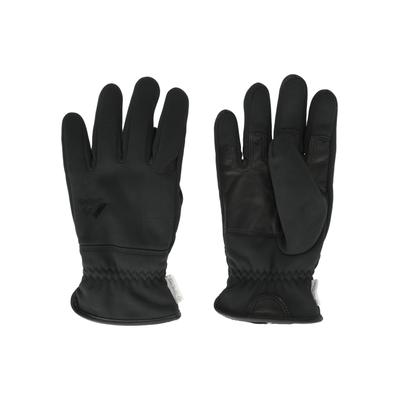 Skihandschuhe ZANIER "Adventure", Damen, Gr. 8,5, schwarz, 100% Polyester, Handschuhe, mit funktionaler Windblock-Membran