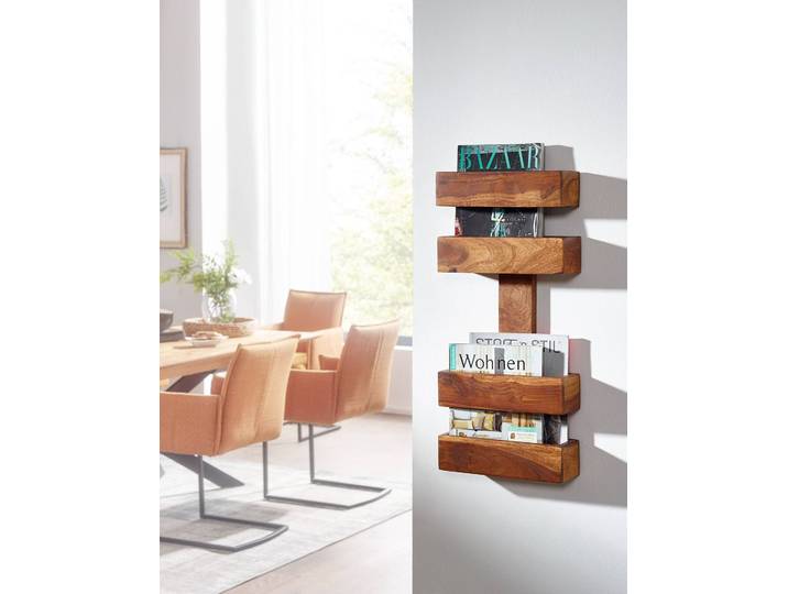 Porte-revues Mumbai 30 x 72 x 10cm Marron