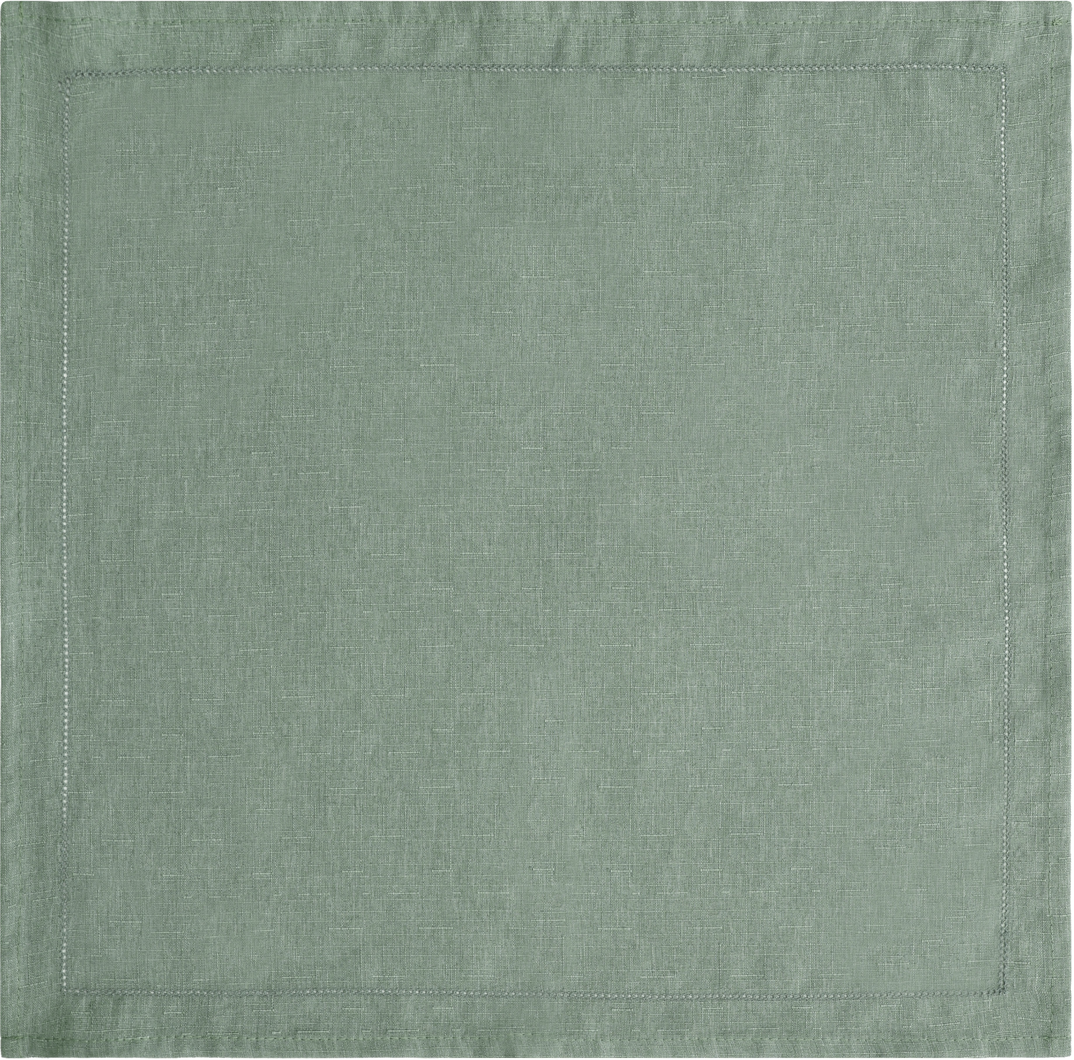 Stoffserviette OTTO HOME "Sebastien", grün, B:50cm L:50cm, Obermaterial: 100% Polyester, Servietten, Stoffserviette, Weiche Haptik, Mehrteilig, uni, 50x50