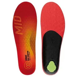 Sidas Skischuheinlage 3Feet Eco Winter Mid, Sohlen, Mehrfarbig, Orange