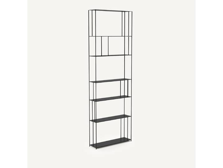 AM.PM Bibliothèque métal acier H240 cm, Parallel XL slim Noir