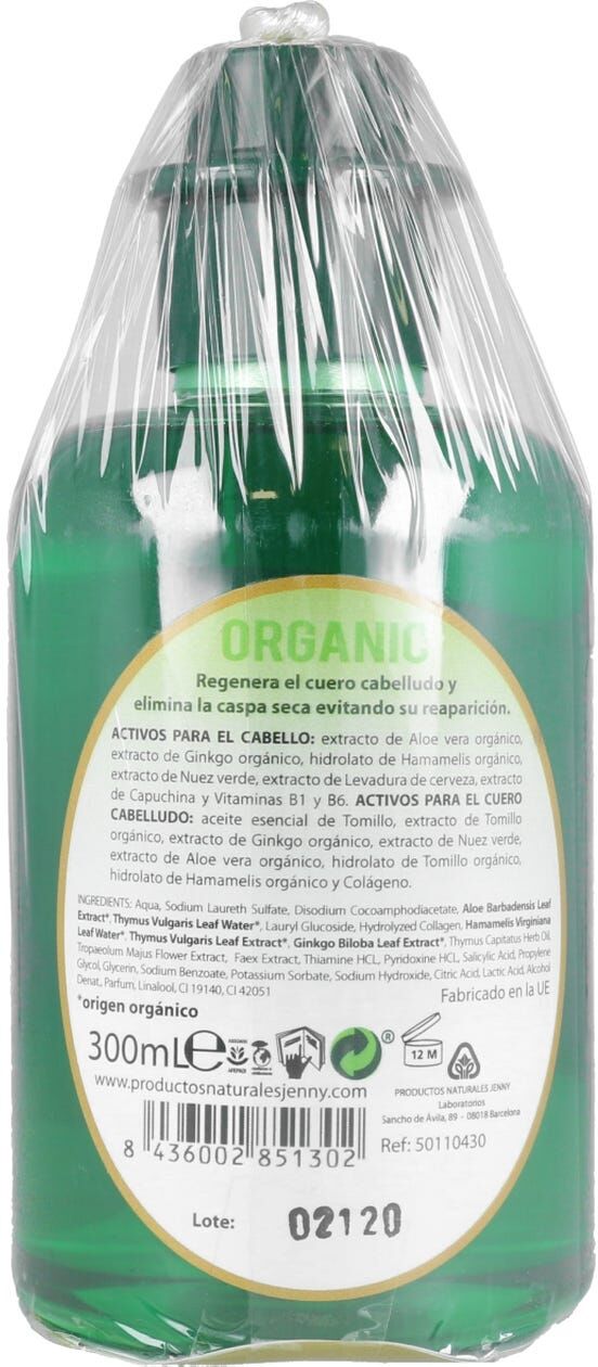 D'SHILA Champú de Tomillo Anticaspa 300 ml