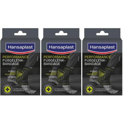 Hansaplast Sport Fußgelenk-Bandage Gr.L x3 3x1 St Bandage(s)