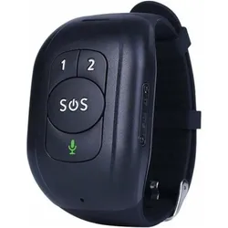 Leotec Senior Smart Band 4g Gps Negra (Kunststoff, Schwarz, 4G), Smartwatch