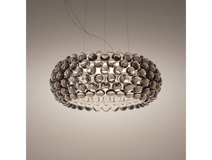 Caboche Plus media MyLight 2.700K grau - Foscarini - Wohnzimmer - Design - Kunststoff - Einflammig