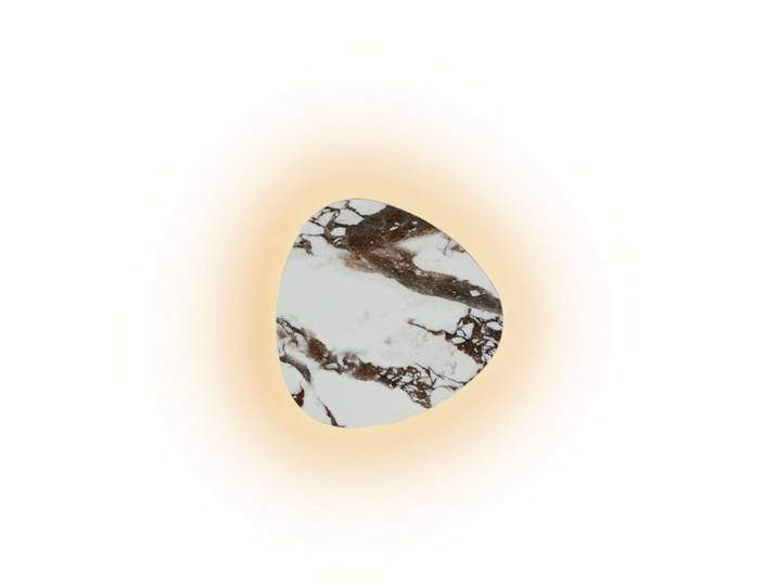 Lupia Licht Wandleuchte Cameo - Weiß , Medium Maritim, Natur