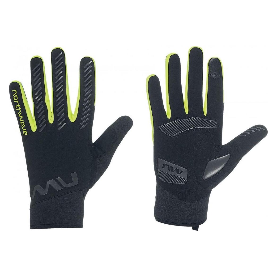 Northwave Active Gel (S) (NWBC89212035-blk/yellow fluo)
