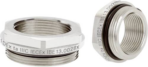 LAPP 52104570 SKINDICHT MR-M ATEX16X1,5/12X1,5 Kabelverschraubung Reduzierung mit O-Ring M16 M12 Messing Natur 50St.