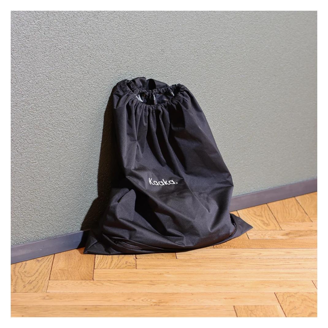 Kaaka Windelbeutel gross für zuhause schwarz (Tragepack) (66541172)