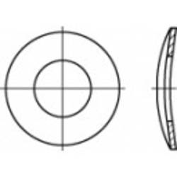 TOOLCRAFT 105924 Federscheibe Innen-Durchmesser: 5.3 mm DIN 137 Federstahl verzinkt 100 St.