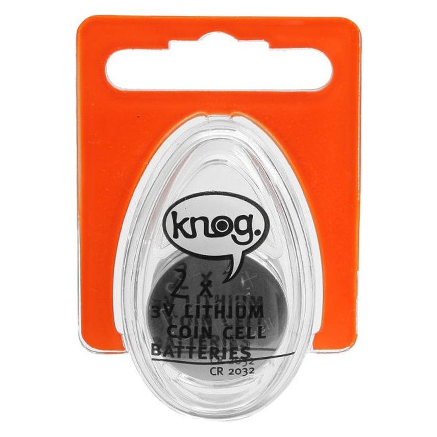 knog. Batterie CR2032 Lithium Knopf 3V Set à 2 Stk. (10425)