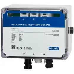 f-tronic 7720003 PV-DCBOX-T1/2 1100V-1MPP, MC4-IP67, DCT13YMC