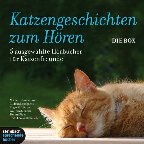 Gudrun Landgrebe - Katzengeschichten zum Hören: 5 Hörbücher für Katzenfreunde. 7 CDs - Preis vom 10.10.2026 11:48:34 h