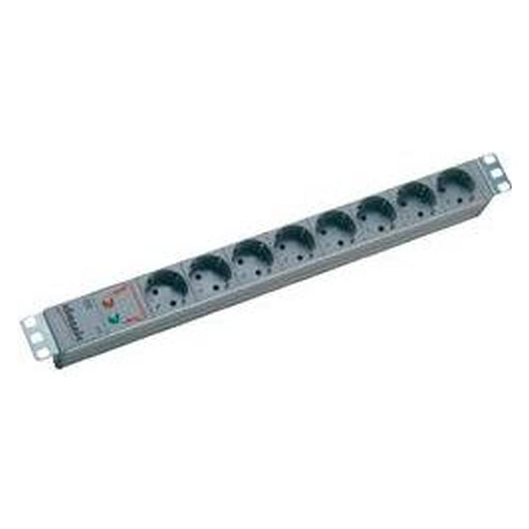 Bachmann Steckdosenleiste (8x, CEE 7/3, CEE 7/4, 2 m) (333.404)