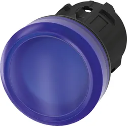 ACT01 6AA50-0AA0 - Leuchtmelder, 22 mm, rund, Kunststoff, blau, Linse, glatt