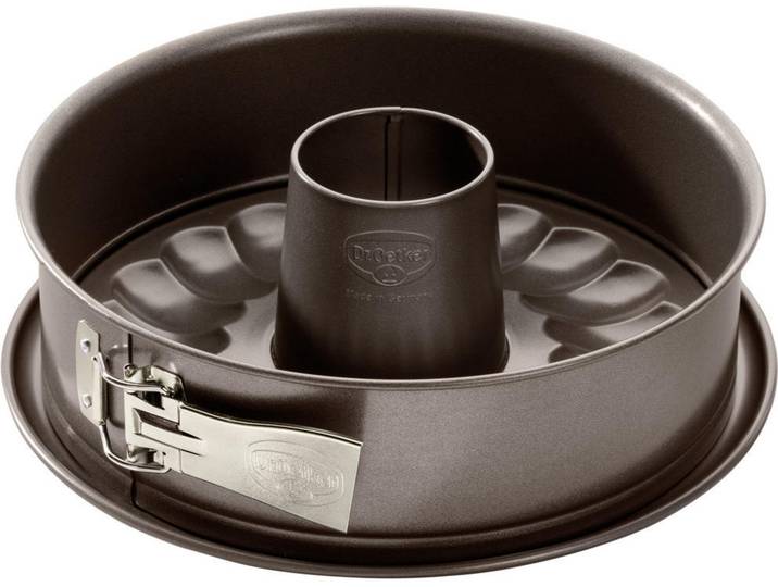 Dr.Oetker Springform Back-Edition, Braun, Metall, rund, 8 cm, antihaftbeschichtet, Backen & Backzubehör, Backformen, Springformen