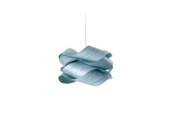 LZF Pendelleuchte Link - Sea Blue (Meerblau) , Nickel matt , Sma