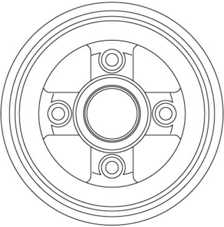 Bremstrommel TRW DB4477
