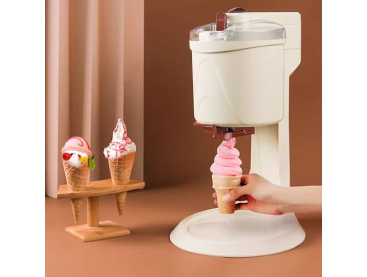 LLYLAFDC 1L Home DIY Automatische Mini Softeismaschine Für Zuhause - Joghurtbereiter Und Eisbereiter Für Eiscreme
