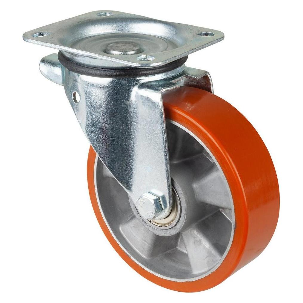 BS Rollen Transp.geräte-Lenkrolle,Rad Ø 160mm, L400.B90, 400kg, stahl verzinkt (228235)