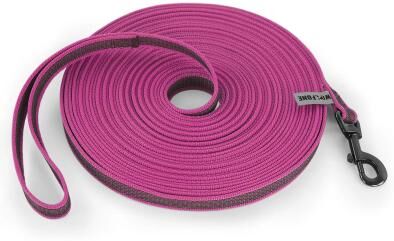 Uplift Treasures Dual Color Long Training Dog Leash ls Pink 10m