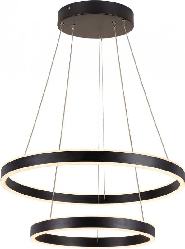 Slv One Double Pd Phase Up/down, Indoor Led Pendelleuchte Schwarz Cct Switch 2700k - Pendelleuchten
