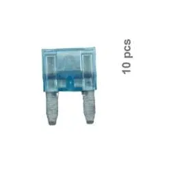 Dietz F-415--- Miniflachsicherungen 15 Ampere 10 Stück