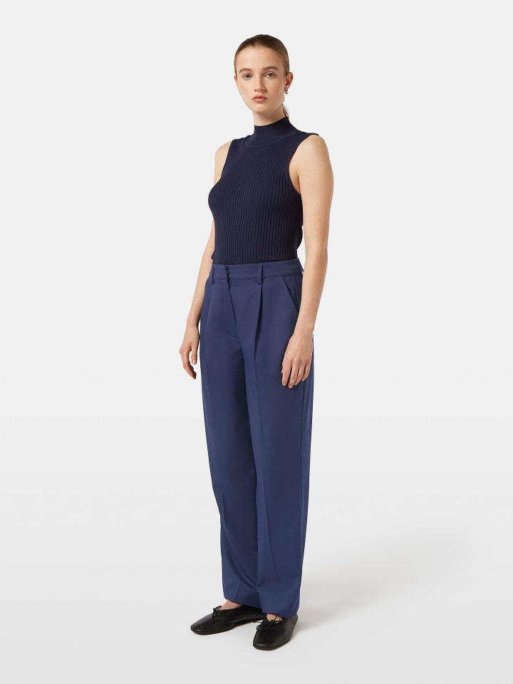Scotch & Soda Marlenehose in Dunkelblau - W26/L30