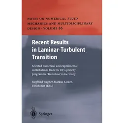Recent Results in Laminar-Turbulent Transition, Fachbücher