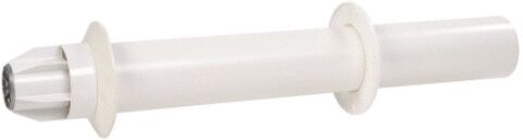 Terminal horizontal Rolux Gaz 80/125 mm UBBINK 223093 Blanc