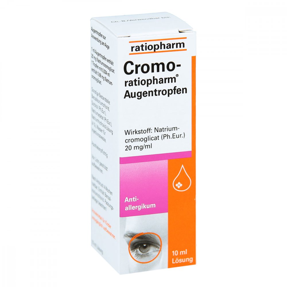 ratiopharm GmbH Cromo-ratiopharm Augentropfen 04952571