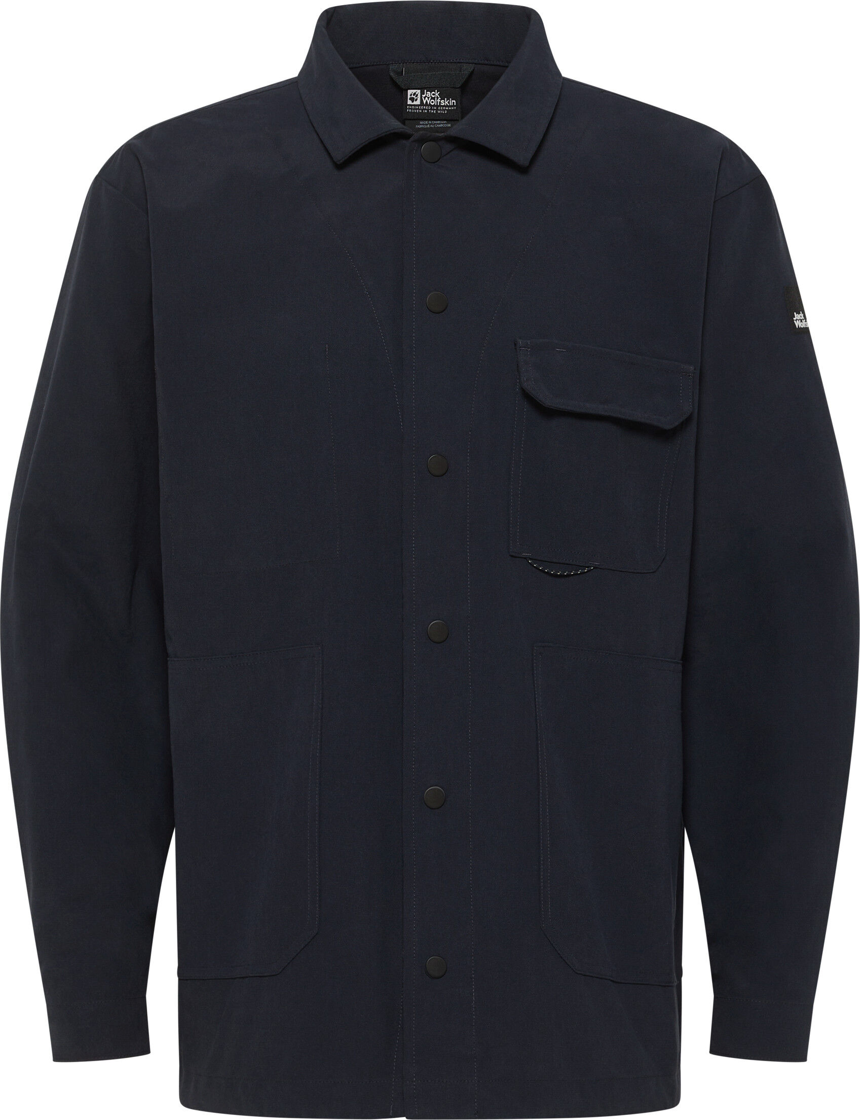Jack Wolfskin Men's Terracade Overshirt Dark Navy S