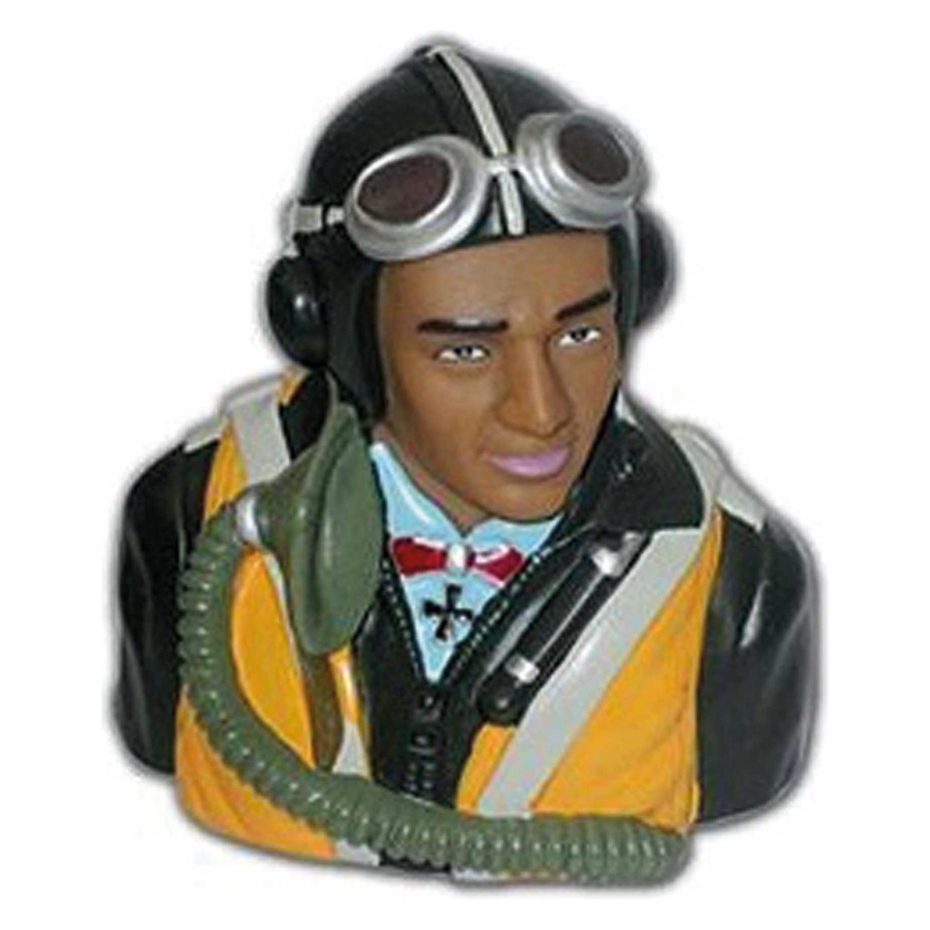 Planet-Hobby 1/6 WWII German Pilot Höhe 75mm, Breite 75mm, Tiefe 42mm Gewicht: 32g (JBM-P007A)