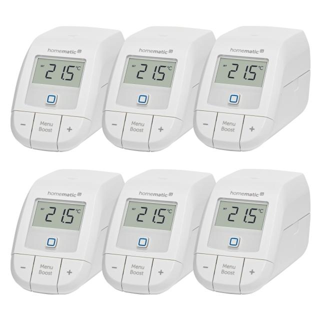 EQ-3 Homematic IP Heizkörperthermostat - basic 6er Set (40-58-9778)