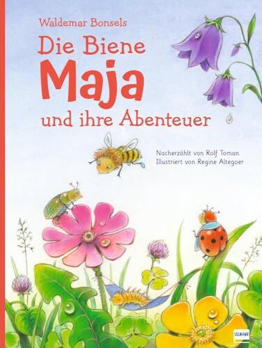 Waldemar Bonsels - Die Biene Maja und ihre Abenteuer: Eine Geschichte über Neugier, Mut und Freundschaft des Bienenvolks - der zeitlose Kinderbuch-Klassiker von Waldemar ... ab 4 Jahren, neu nacherzählt von Rolf Toman. - Preis vom 09.10.2026 07:28:09 h