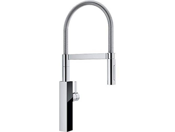 Franke Küchenarmatur Crystal Semi-Pro 115.0474.627 chrome/Schwarzes Glas