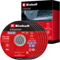 Trennscheibe dünn, Ø 115 x 1,0mm, 5 Stück für Winkelschleifer