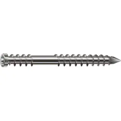 Spax, Schrauben, Terrasse A4 Zylinderkopf T-Star Plus T25 Fixiergewinde Cut (200 Schrauben pro Stück)