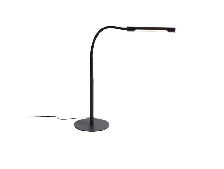 Lampe de table design noire avec LED et variateur tactile - Palka