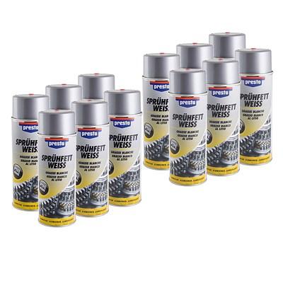 Presto 12x 400ml Sprühfett weiß [Hersteller-Nr. 306352]