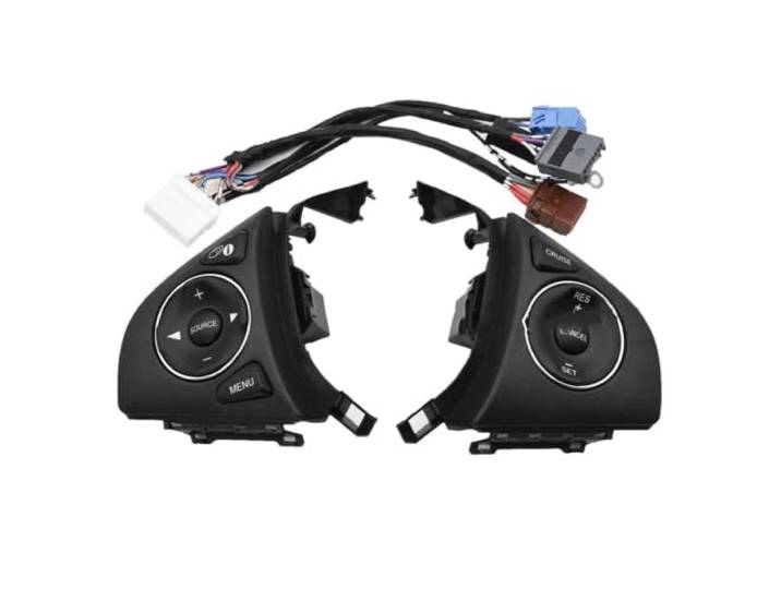 Multifunktions Lenkradschalter Steuertasten Lenkradschaltertasten Für Fit 2015–2018, Audio-Radio-Fernbedienung, Tempomat-Tastenschalter