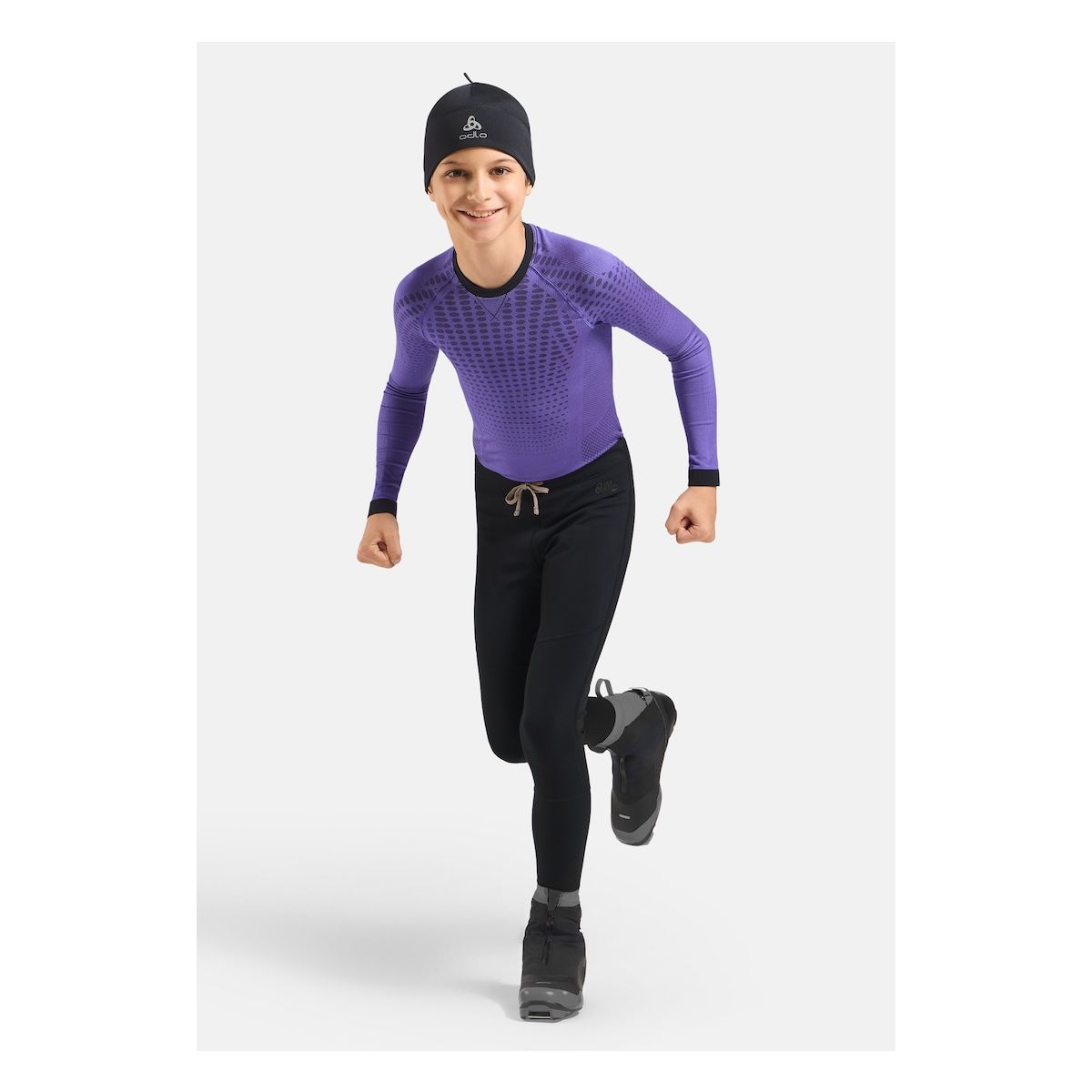 Odlo The Essentials Warm Kids' Cross-country Tights black (15000) 140 622789-15000-140