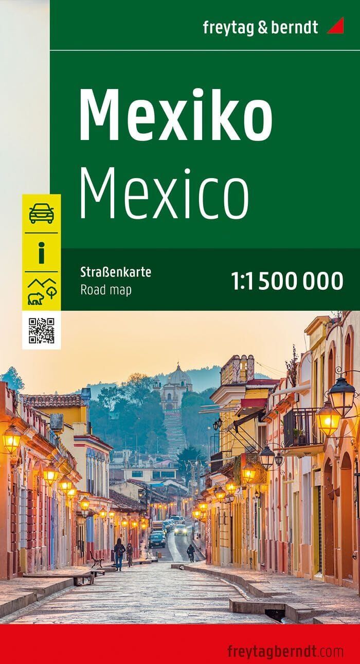 Carte routière - Mexique   Freytag & Berndt