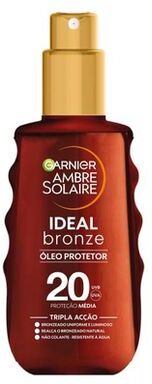 Garnier Ambre Solaire Ideal Bronze Óleo Protetor SPF 20 150 ml