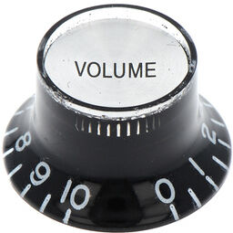 Göldo Bell Knob Vol BK KSGVB Schwarz