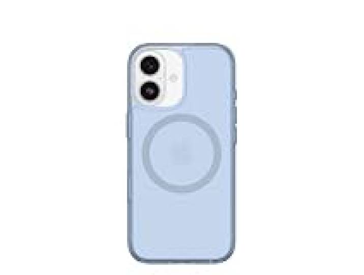Otterbox Coque Symmetry Clear MagSafe pour iPhone 17, Bleu