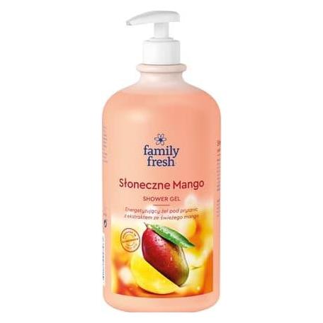 Soraya Family Fresh Słoneczne Mango energetyzujący żel pod prysznic z pompką 1000ml (1000 ml) (35583710)