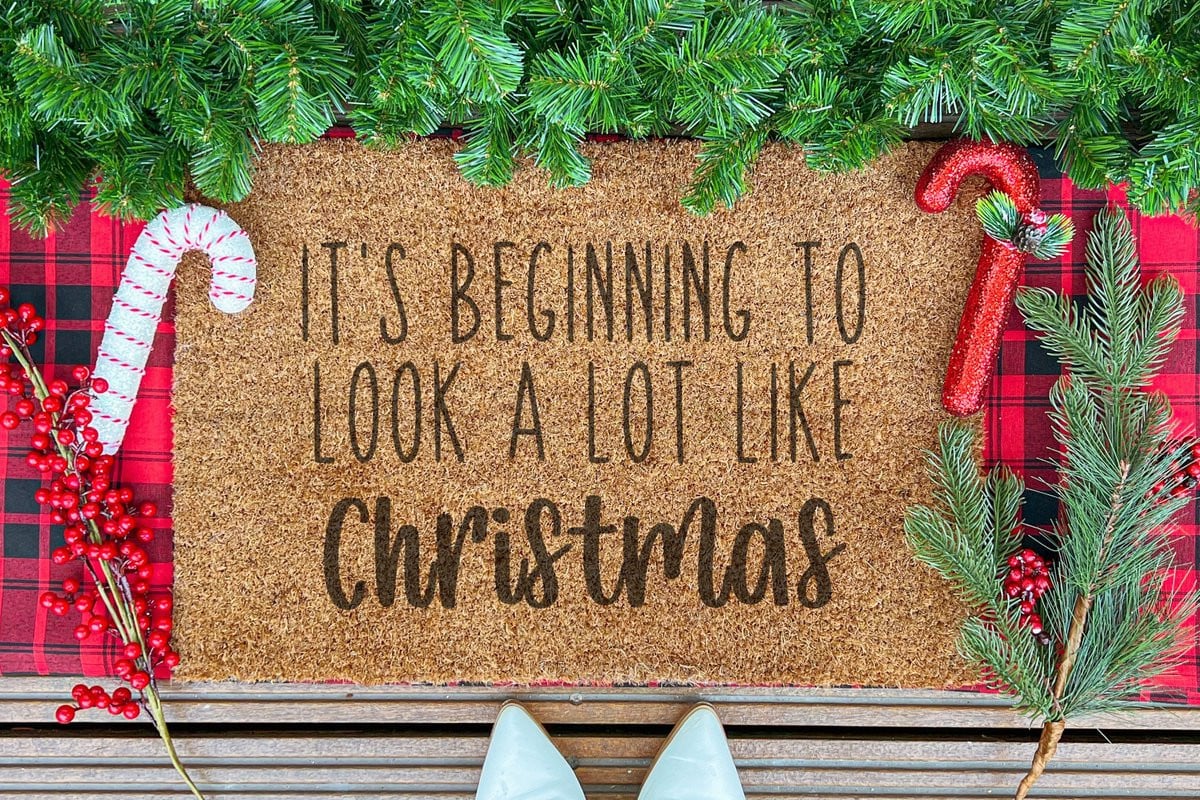 Look A Lot Like Christmas Ingangsmat 60 x 40 cm