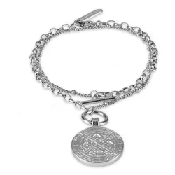KAPTEN & SON - BRACELET CHARMING MARRAKECH - silber