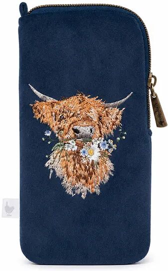 Wrendale Designs 'Daisy Coo' Highland Cow Glasses Pouch